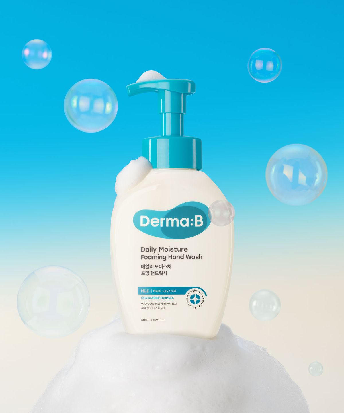 더마비(DERMAB) 데일리 모이스처 포밍 핸드워시 500ML