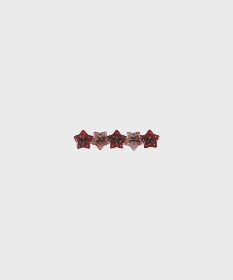 hair pin maple leaves