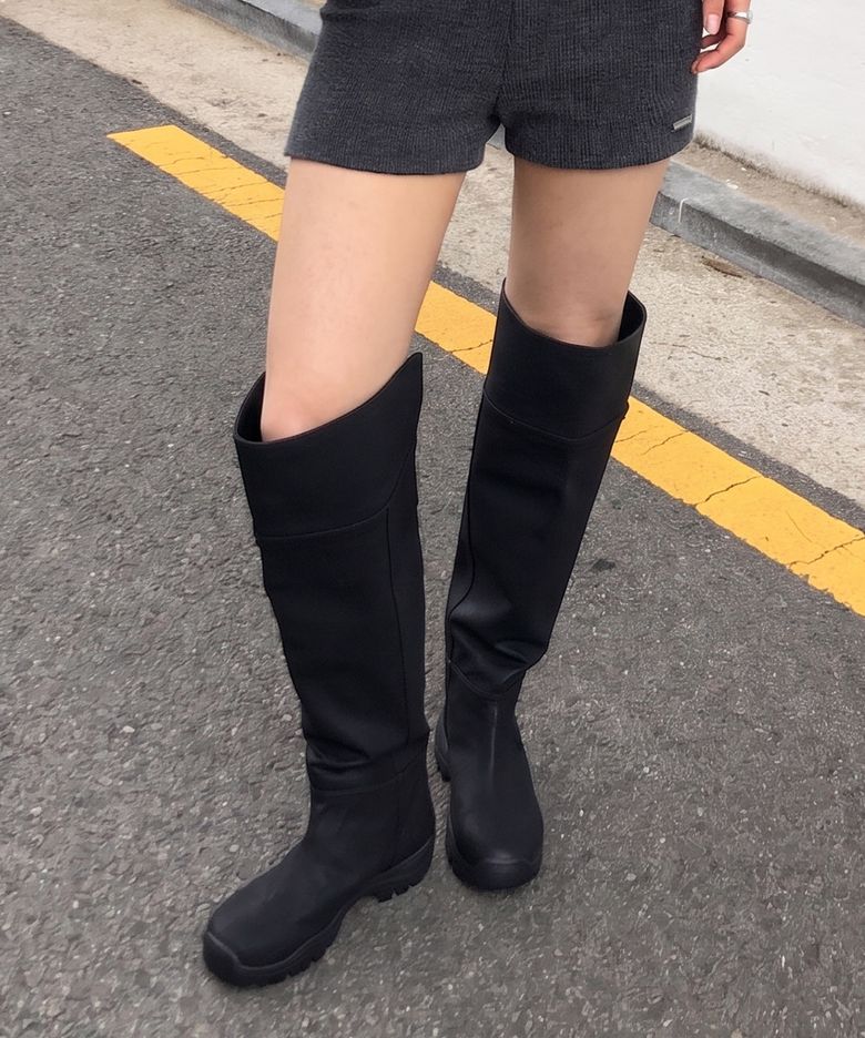 Rowan Knee High Boots in Black WA6AD026-10