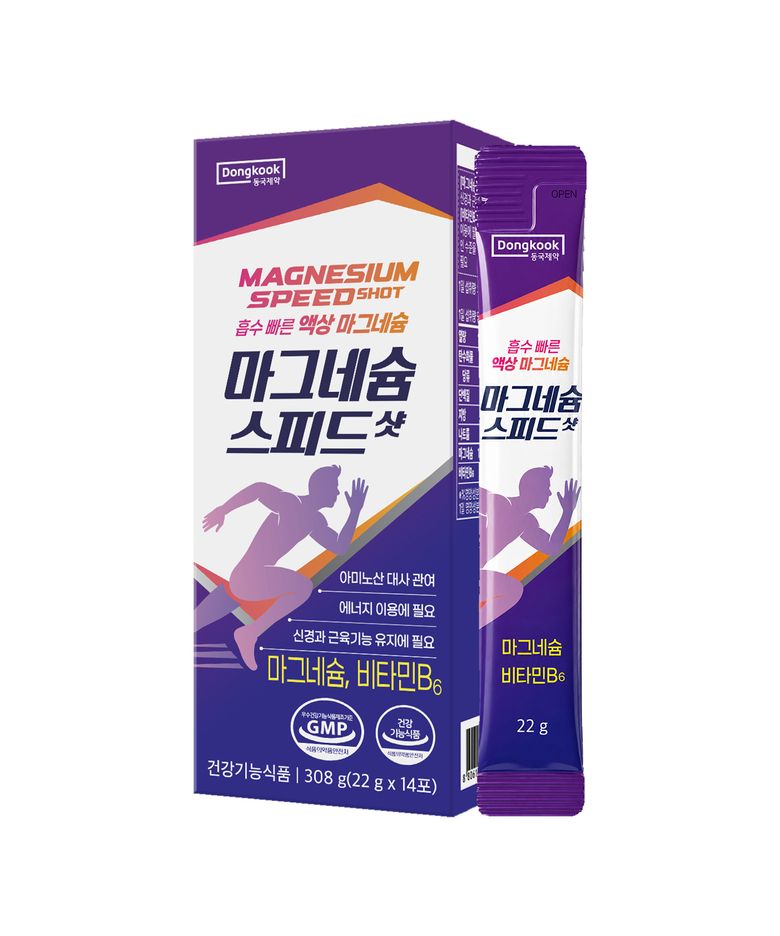 동국제약 마시는 액상 젖산 마그네슘 스피드 샷 1박스