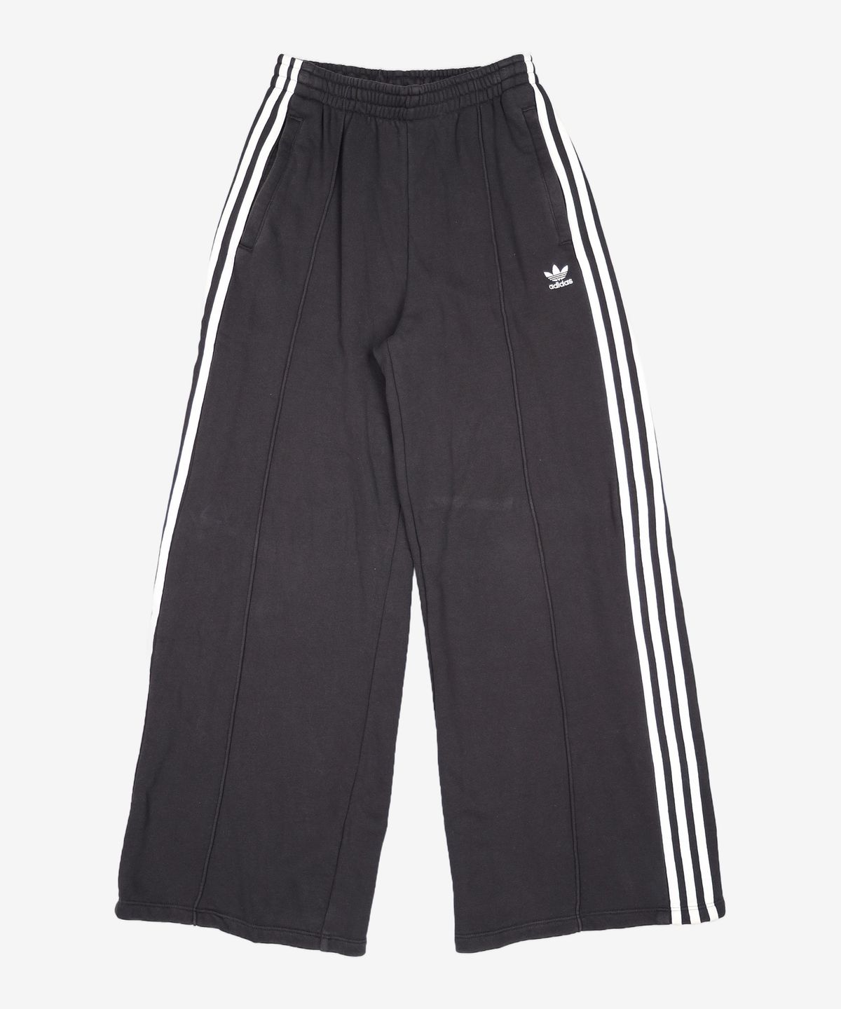 아디다스(ADIDAS) 3S 와이드 레그 팬츠 - 블랙 / IY7255 J M