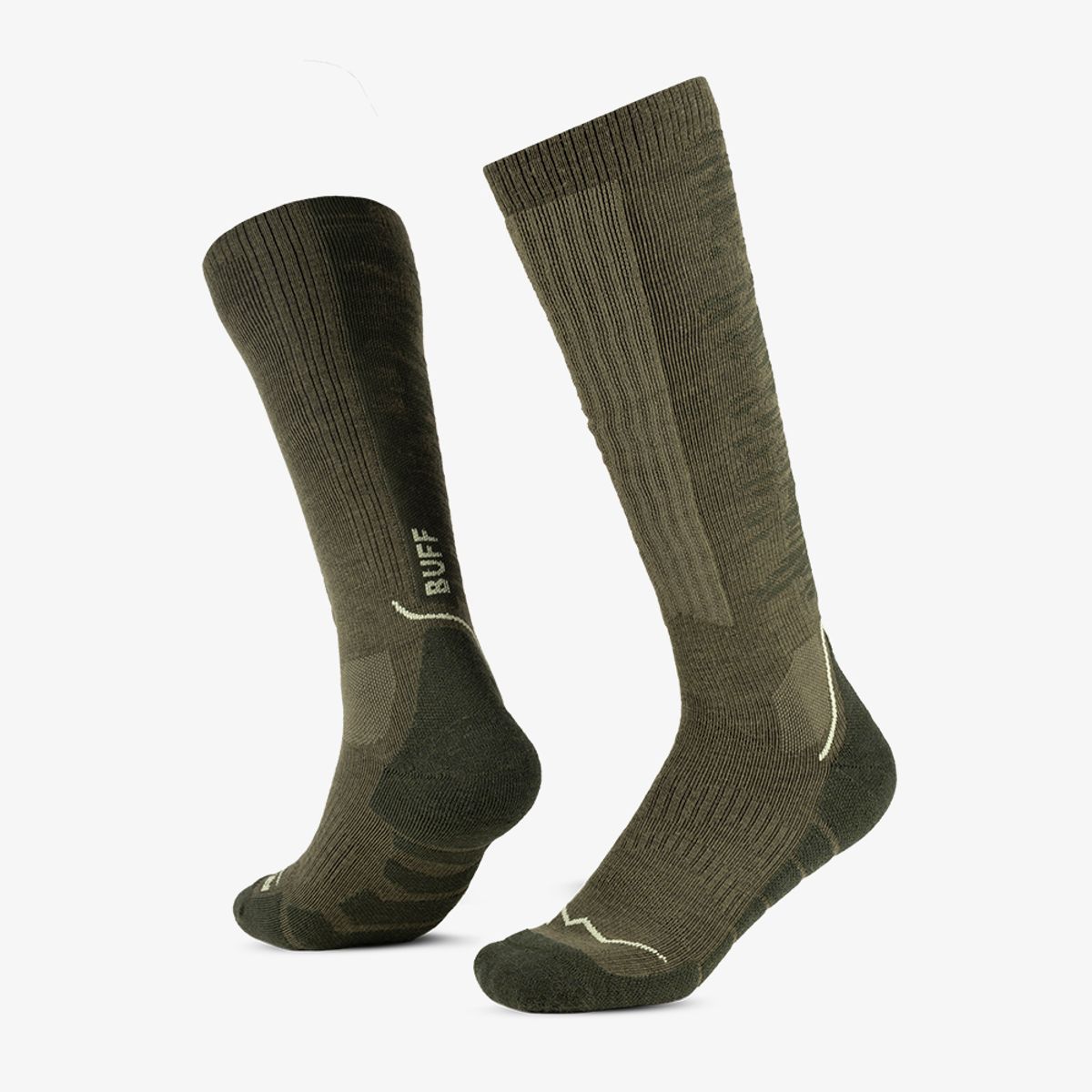버프(BUFF) 버프 헤비웨이트 메리노울 카프삭스 OLIVE GREEN