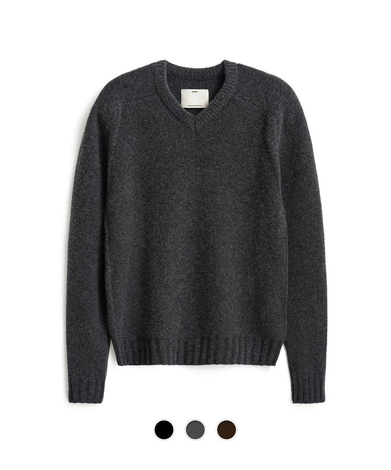 Cashmere V-Neck Knit - 3 Color