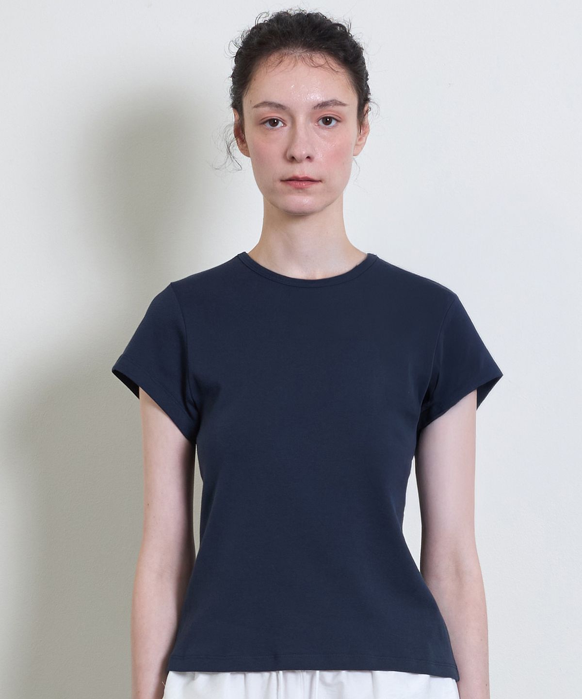 누베르(NUVERE) Core T Shirt Navy