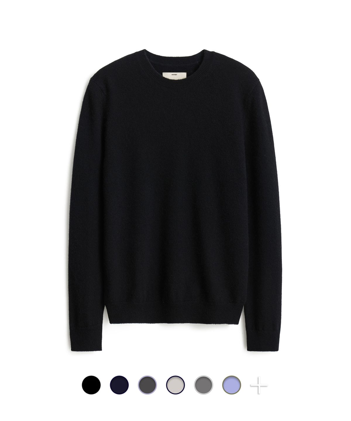 포터리(POTTERY) Cashmere Compact Crewneck Knit - 12 Color