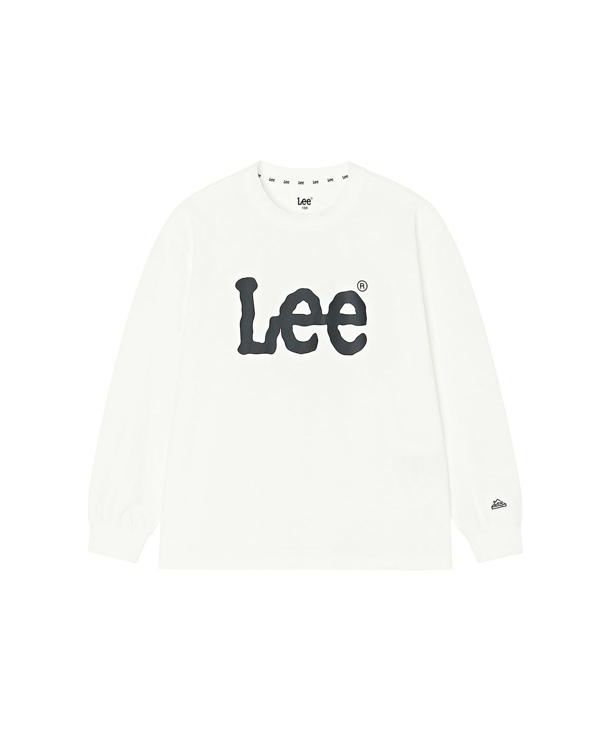 리 키즈(LEE KIDS) 빅트위치 긴팔티셔츠 화이트 LK2603LT01WH