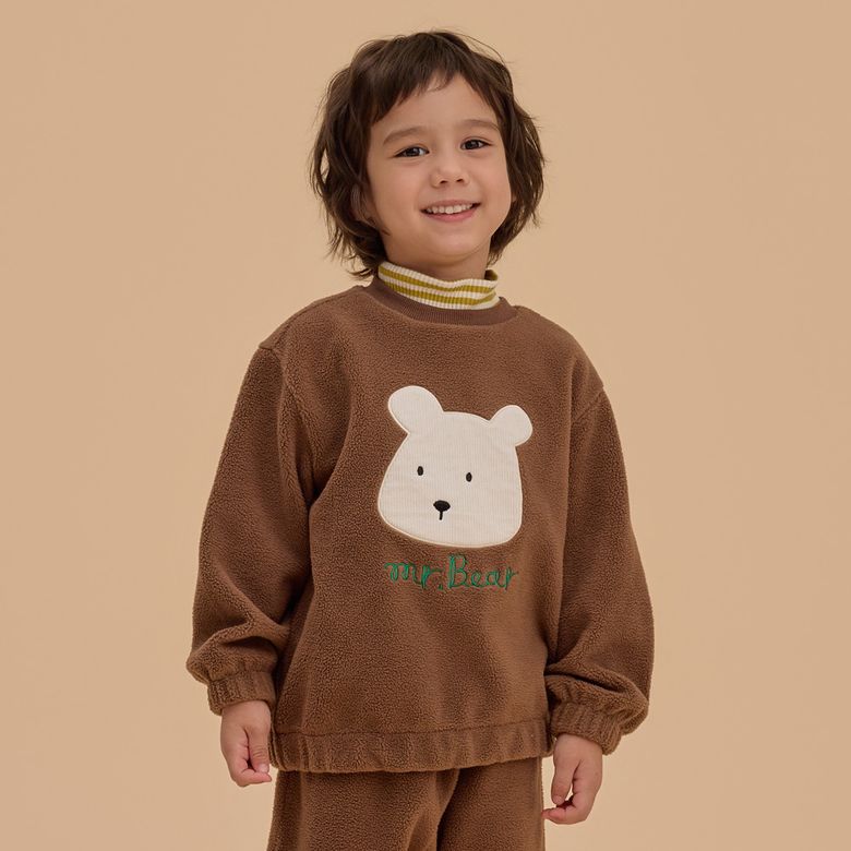 뽀글이 곰곰 맨투맨 (85C29-332-01)