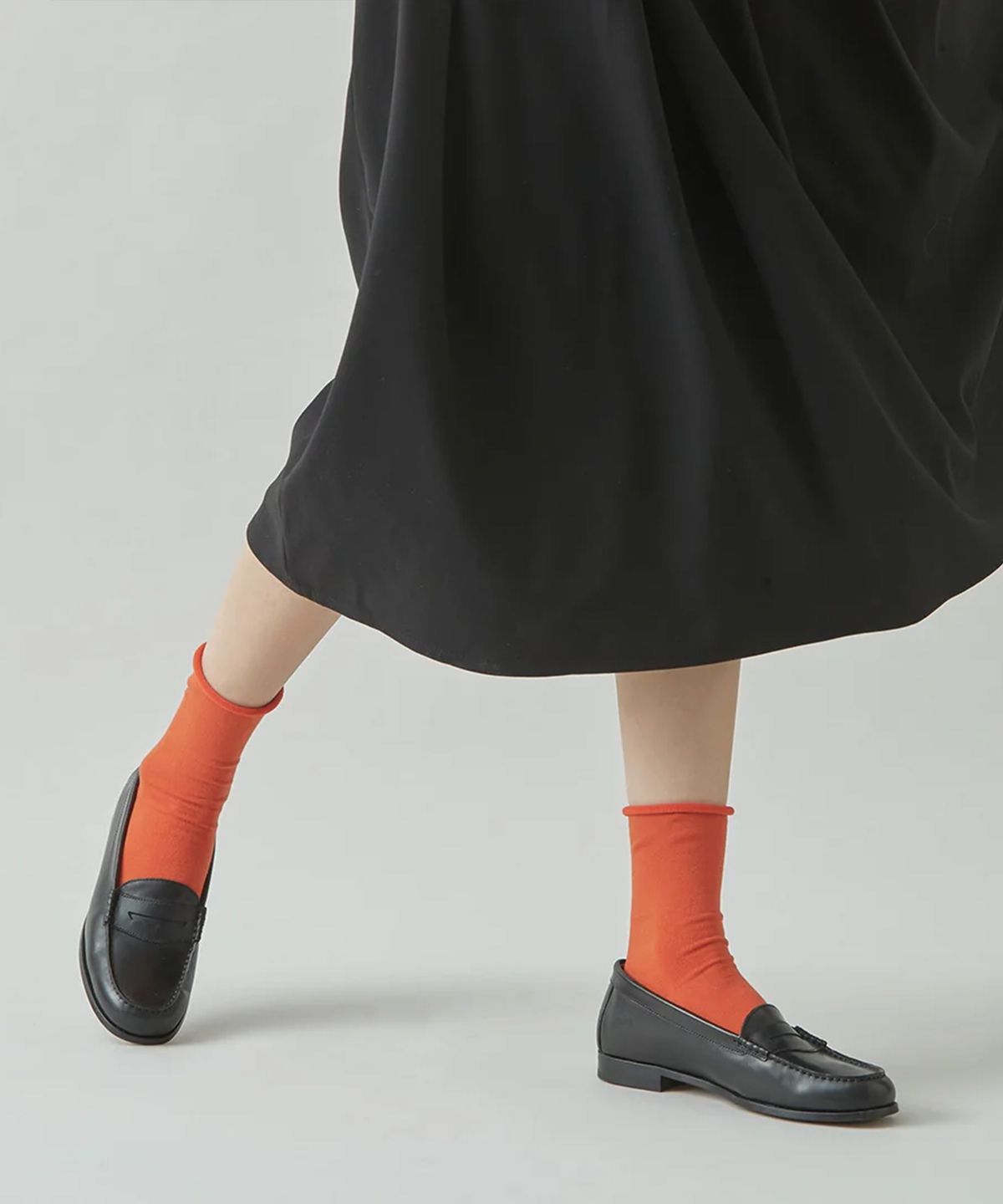 삭스타즈(SOCKSTAZ) STB017 우먼 Rolltop Socks 양말 (10 Colors)