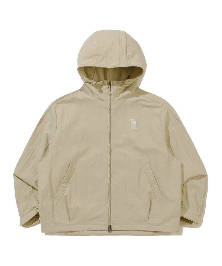 에센셜 후드 자켓 우먼 BEIGE