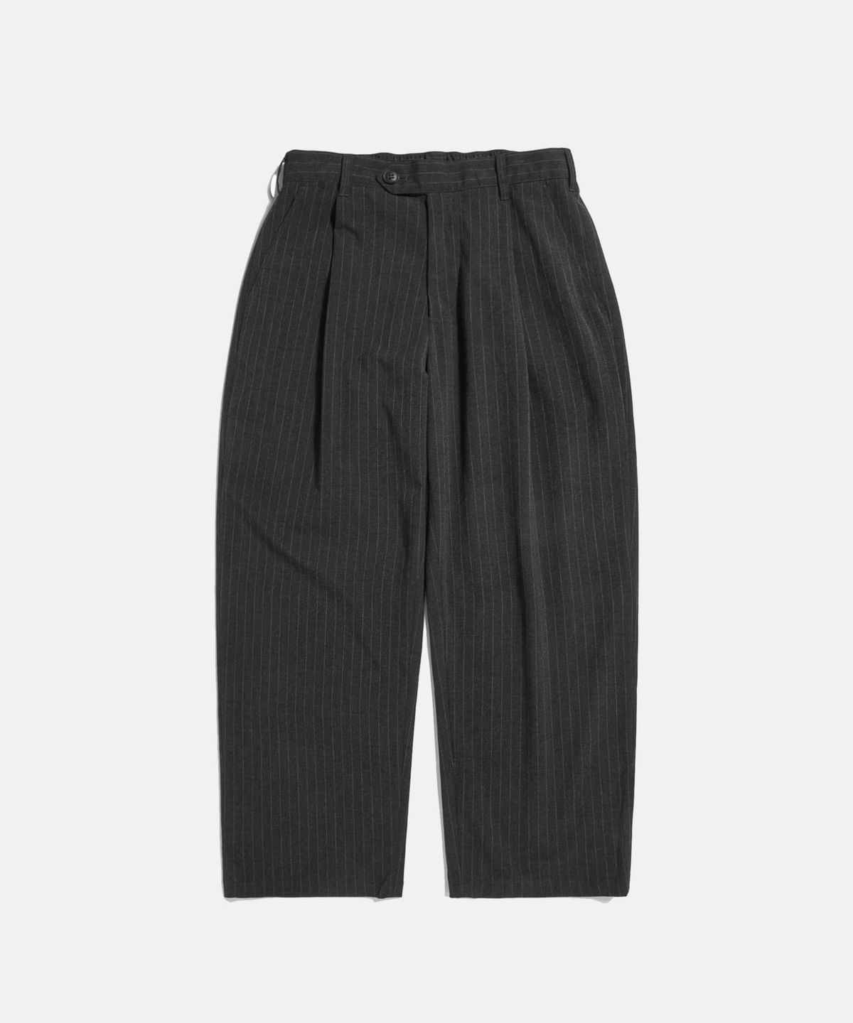 에스피오나지(ESPIONAGE) Stripe Easy Slacks Pants Charcoal