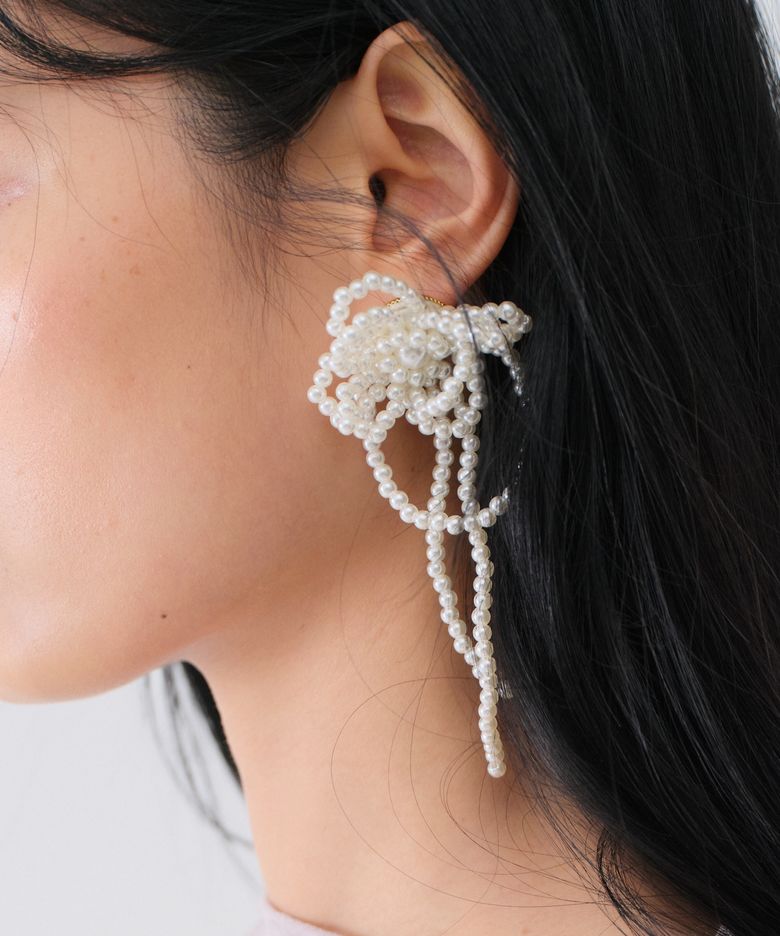 PEARL STRAND EARRINGS