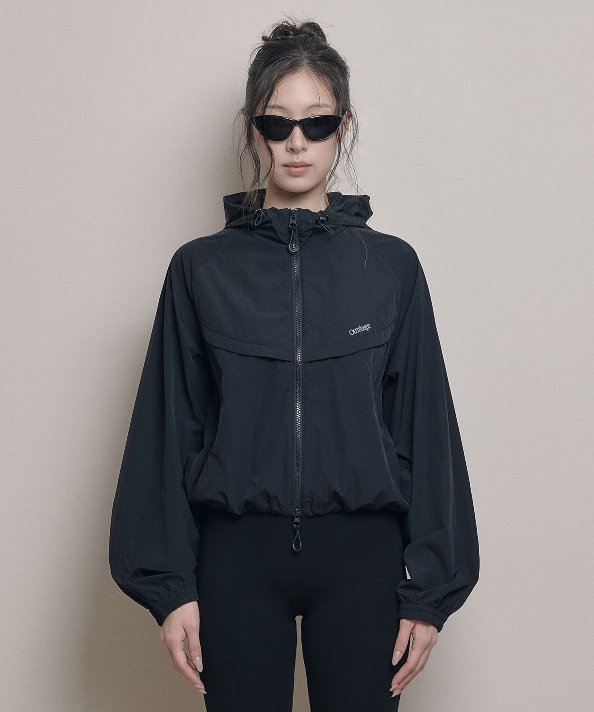 아워쉐입(OURRSHAPE) Aero Mesh Windshell - Black