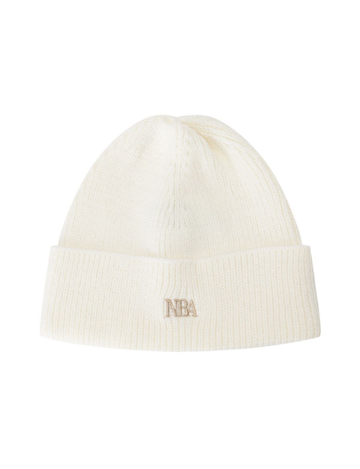 엔비에이(NBA) NBA 베이직 숏 비니 아이보리