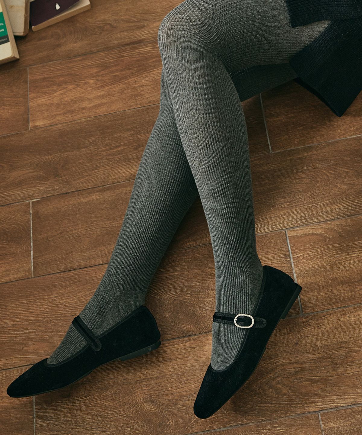 삭스타즈(SOCKSTAZ) STB021 코튼 립 타이즈 (8 Colors)