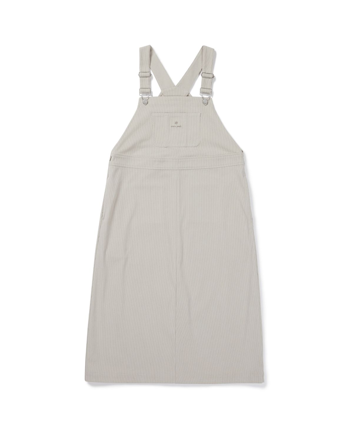 스노우피크 어패럴(SNOWPEAK APPAREL) 코듀로이 오버롤 원피스 (S26FWFOP73) Light Beige