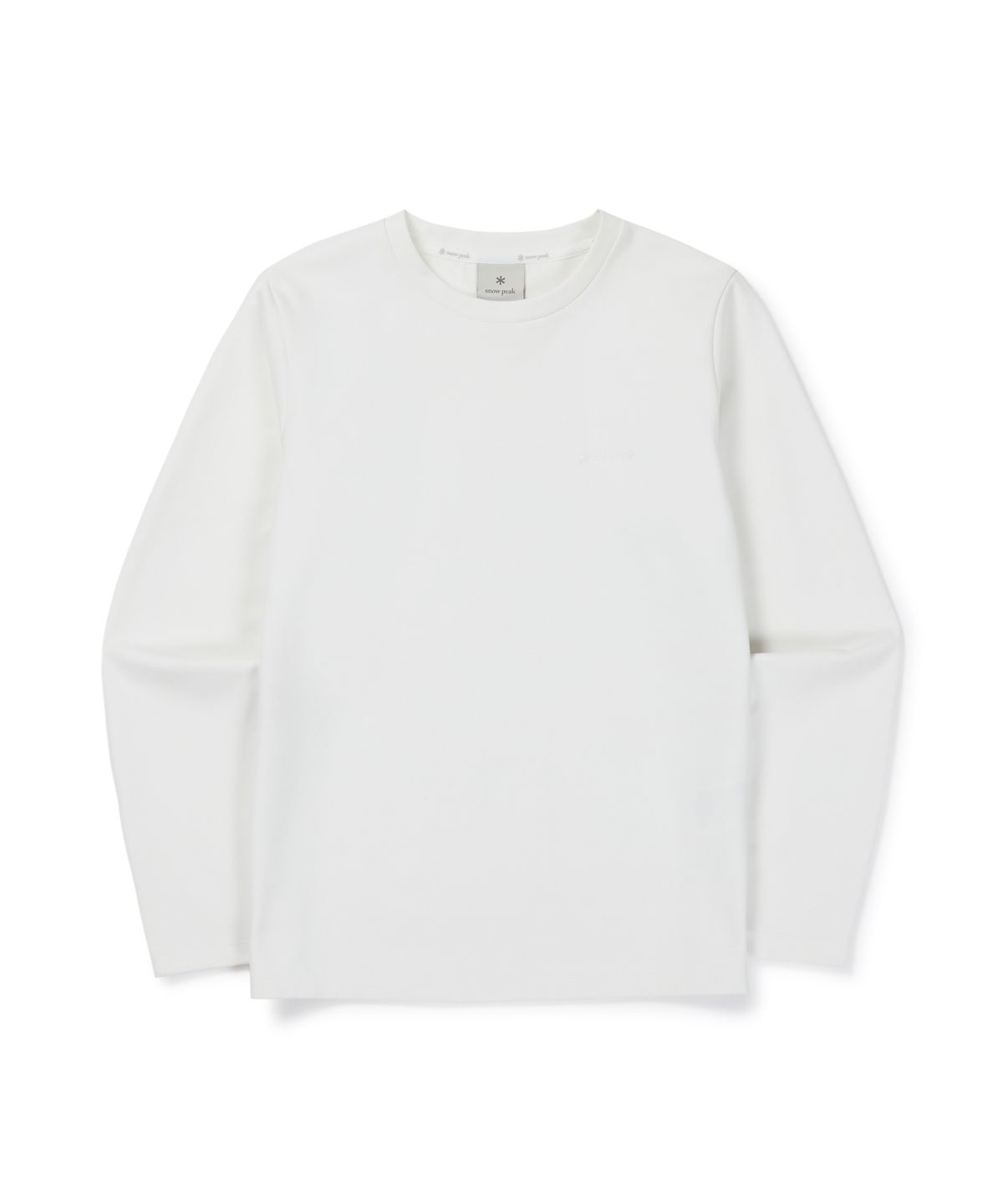 스노우피크 어패럴(SNOWPEAK APPAREL) 퀵드라이 여성 긴팔 티셔츠 (S26FWFTL15) Off White