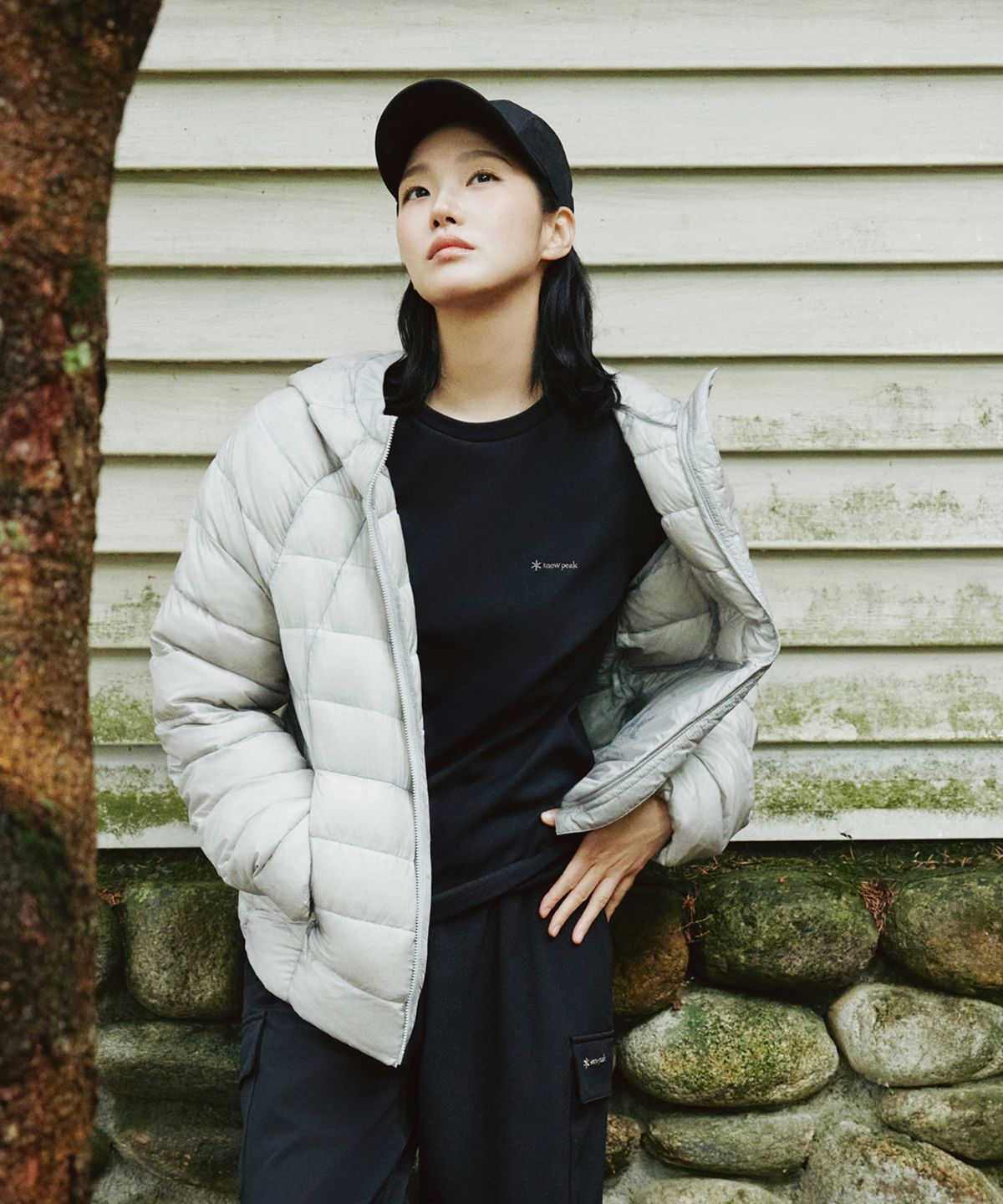 스노우피크 어패럴(SNOWPEAK APPAREL) 퀵드라이 여성 긴팔 티셔츠 (S26FWFTL15) Black