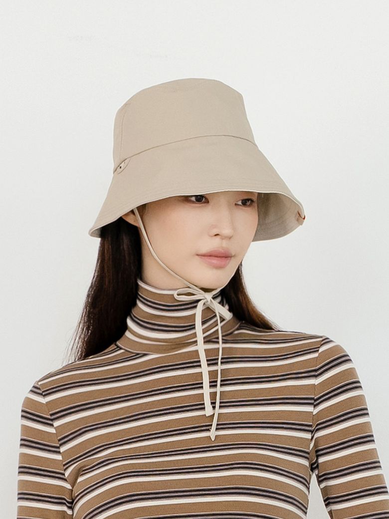 투톤 버킷햇 BG