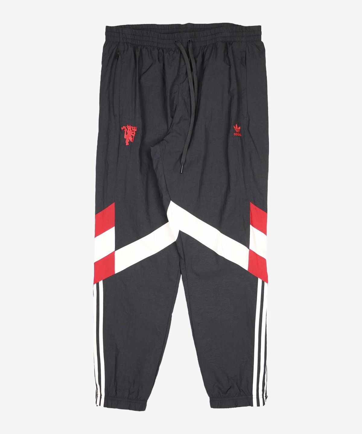 아디다스(ADIDAS) 맨체스터 유나이티드 트랙 팬츠- 블랙:레드 / IS6527 XXL
