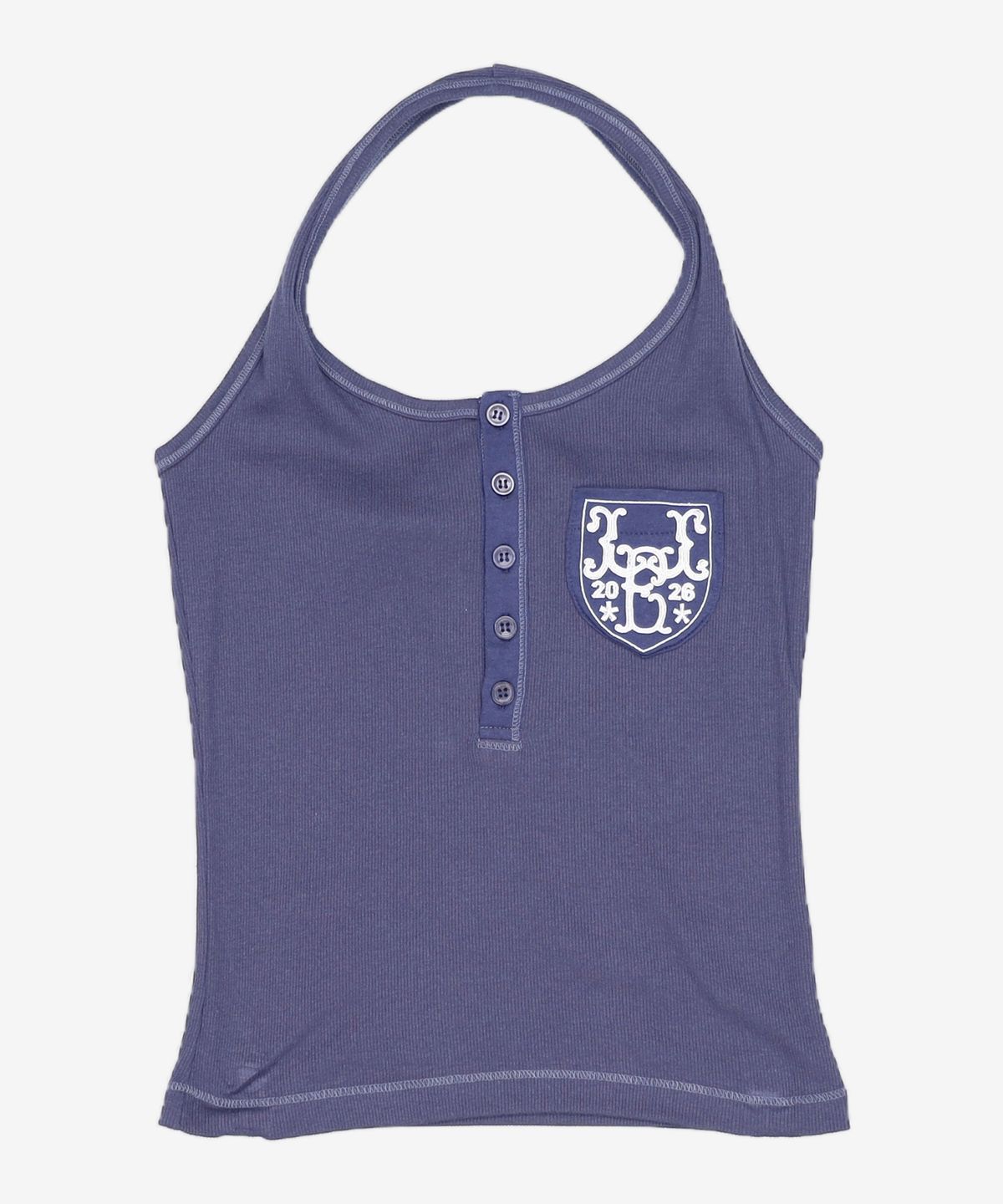 웰빙익스프레스(WELLBEING EXPRESS) Football Halter Neck Top Navy S