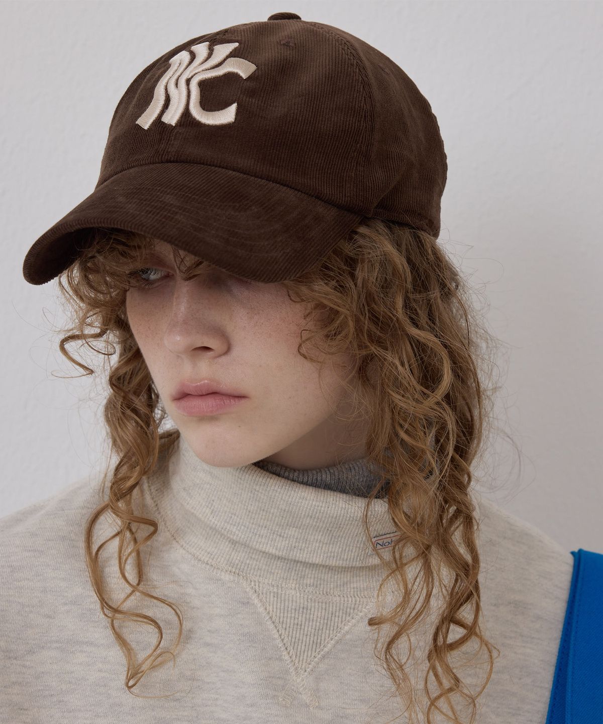 노앙(NOHANT) WAVE CITY NYC CORDUROY BALL CAP BROWN