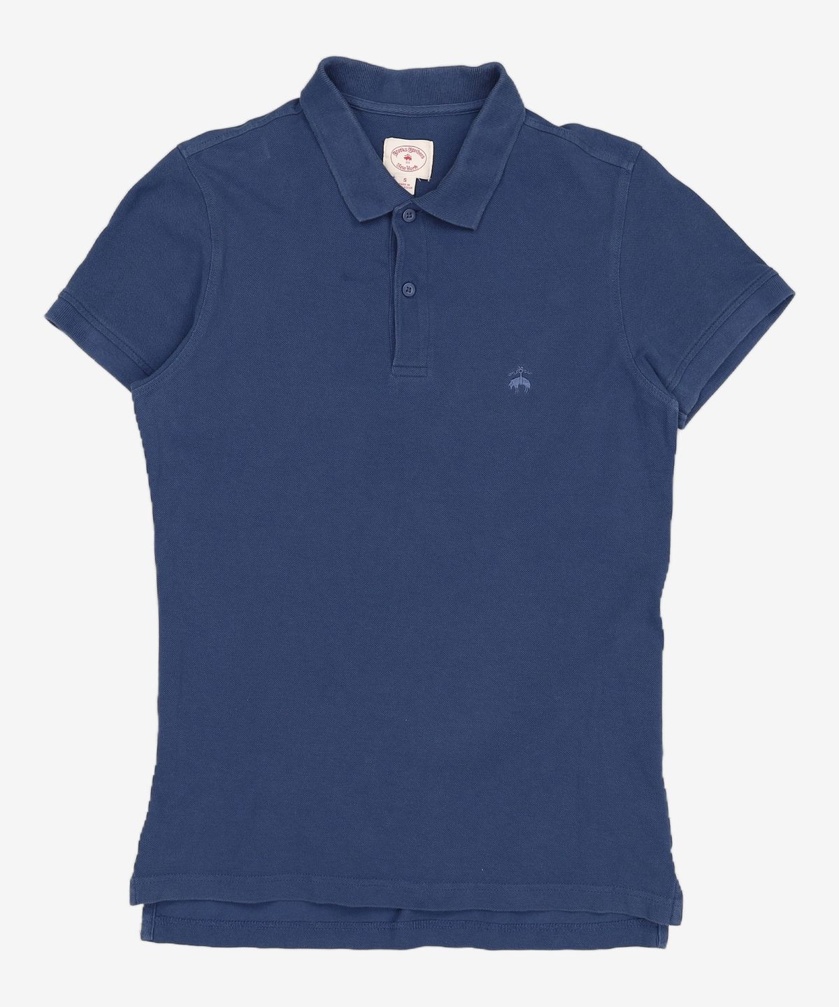 브룩스 브라더스(BROOKS BROTHERS) 피케 폴로 셔츠 (블루) (BBNTMB1001MEM) S
