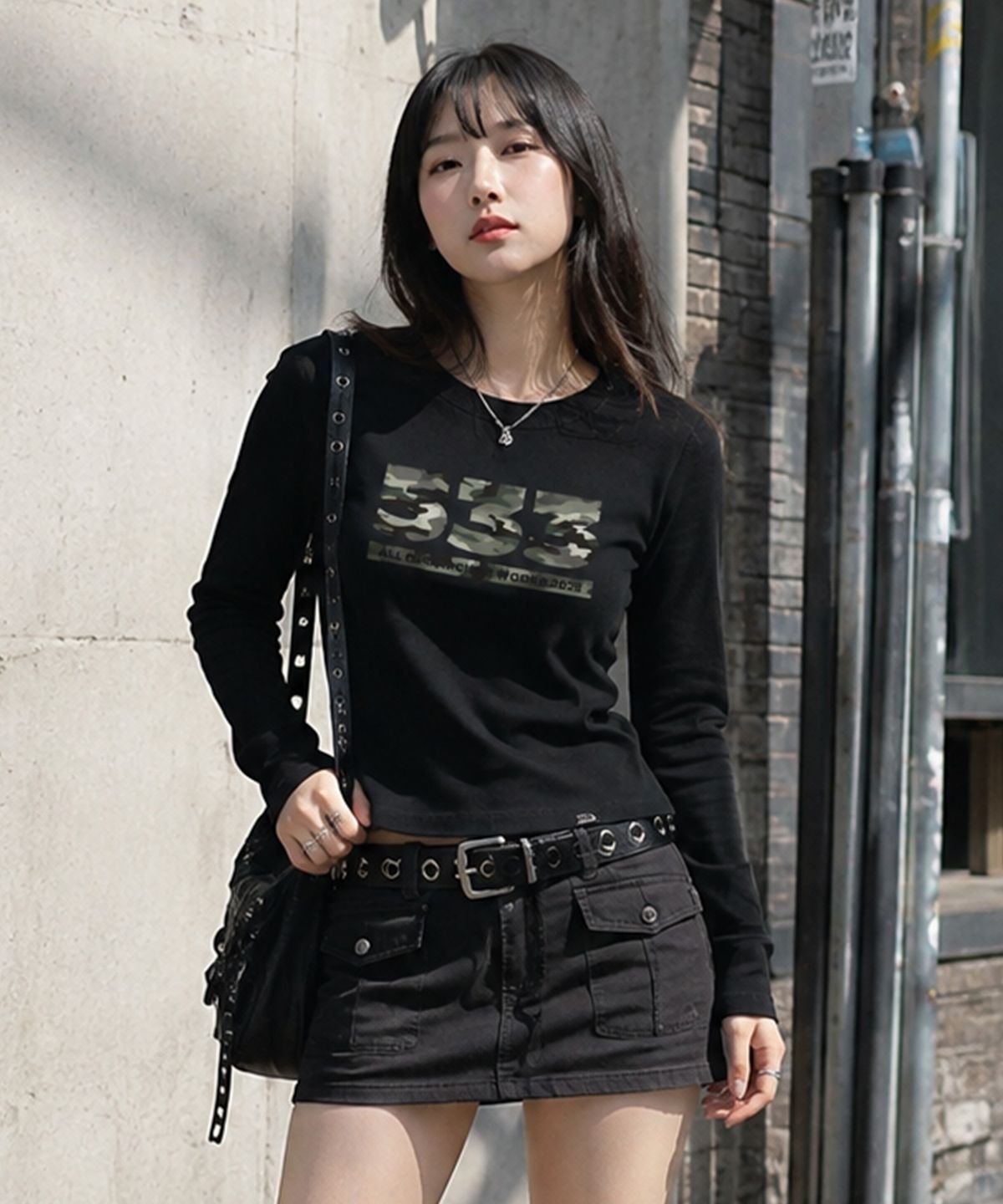 페이드(PEID) PD 533 슬림핏 긴팔티 2Color