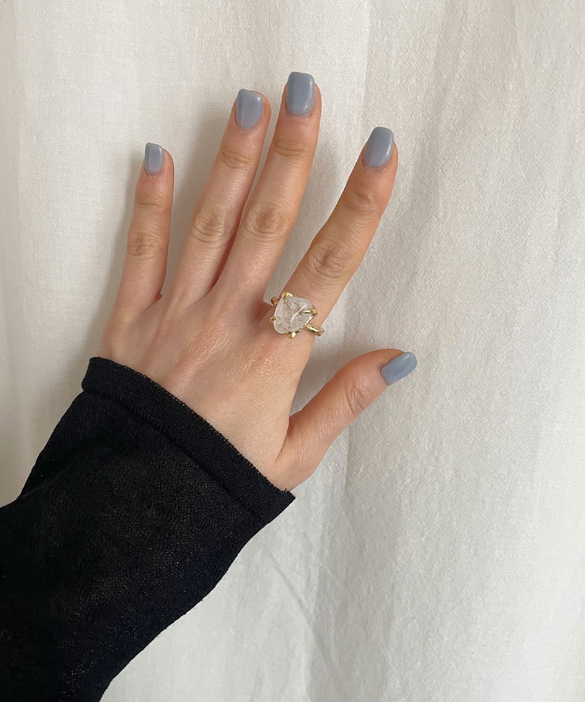 너울(NEOUL) Chunky Quartz Ring