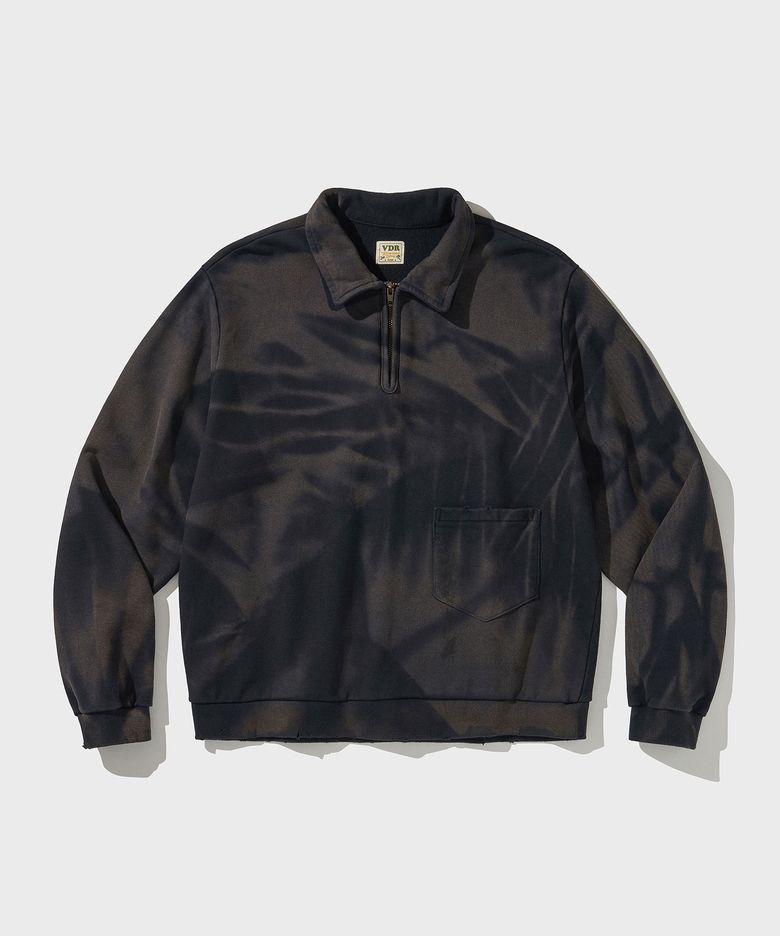 OIL FIELD FADE HALF ZIP [Oil Navy]