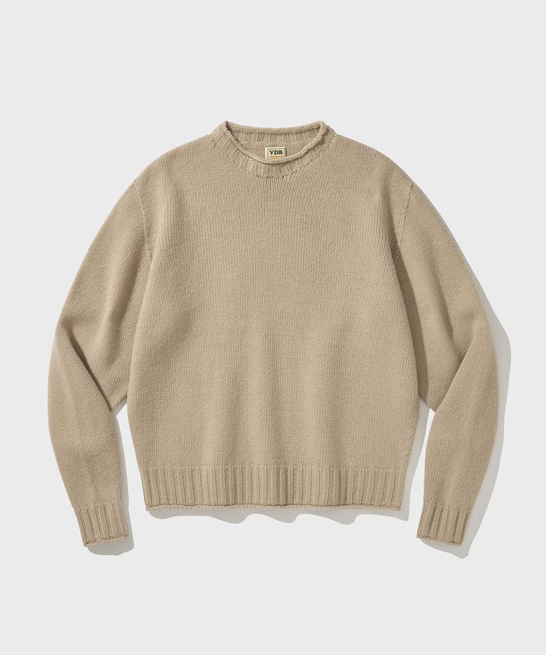 DRILLER FLAG KNIT [Oatmeal]