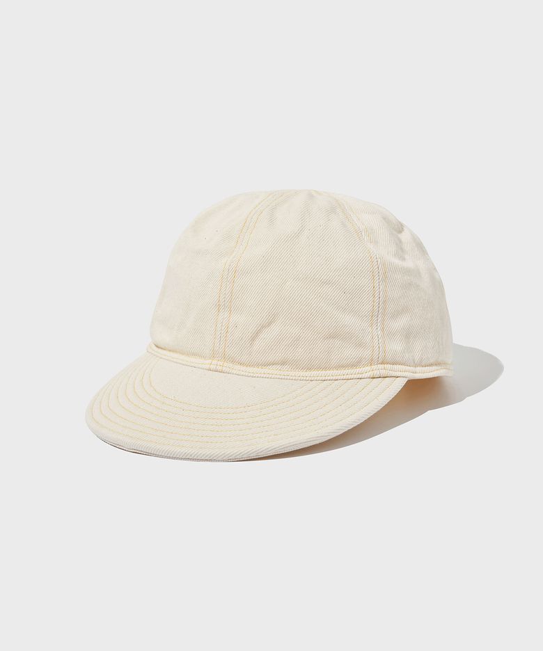 ONE-WASHED A3 STRAP CAP [Ecru]