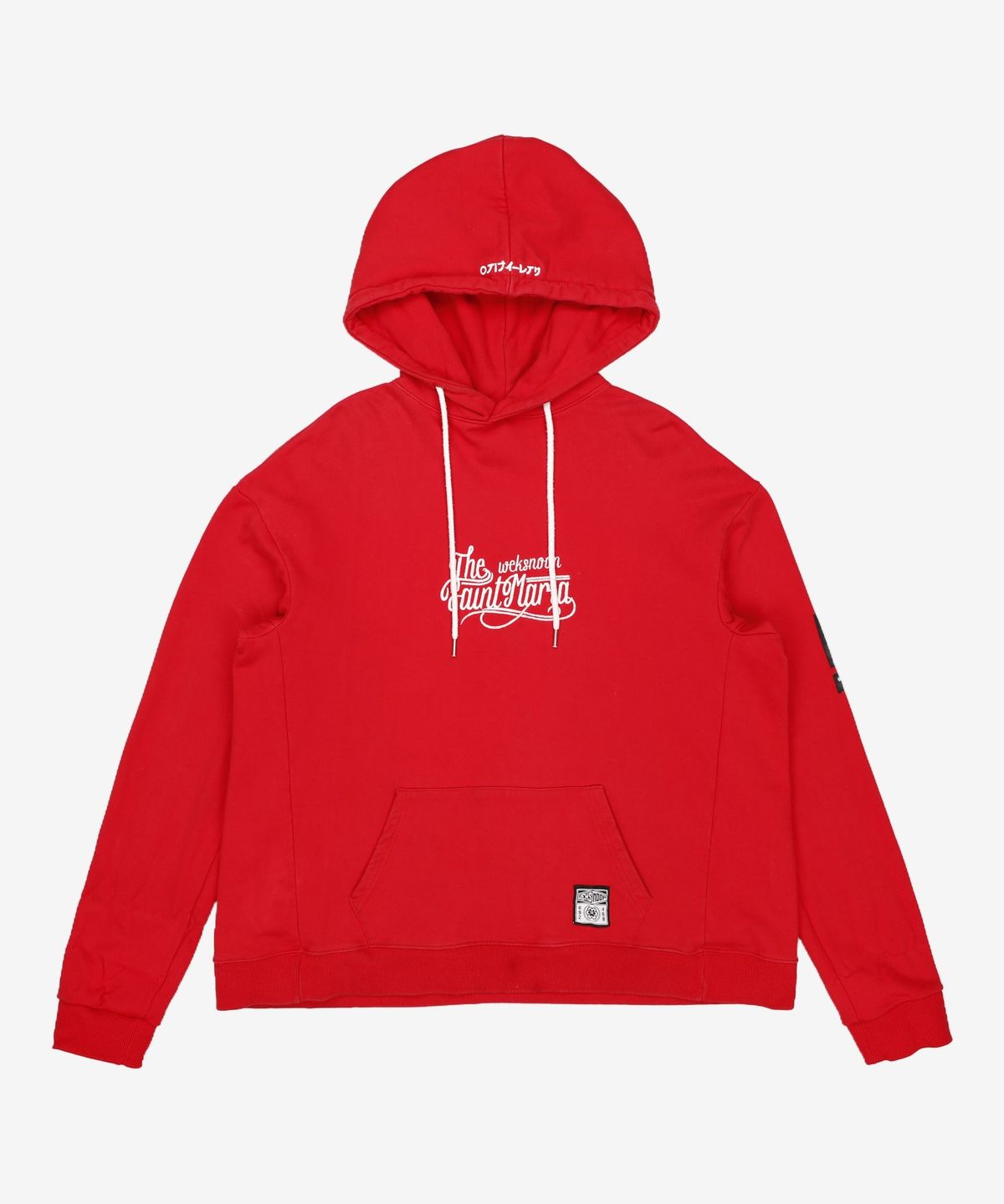 윅스눕(WEKSNOOP) 후드 티셔츠 M