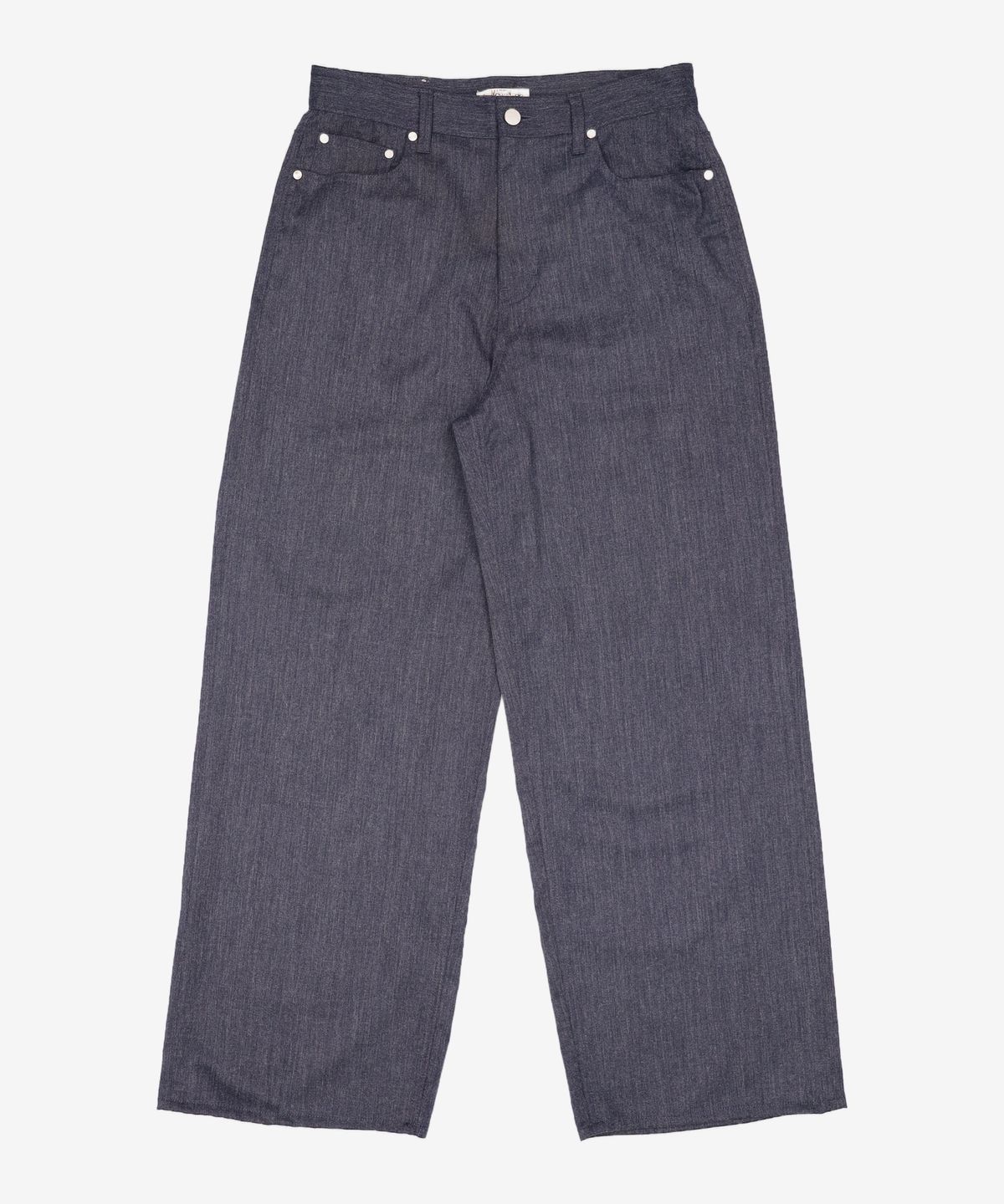 마틴플랜(MARTIN PLAN) Vertical Slap Pants - INDIGO M