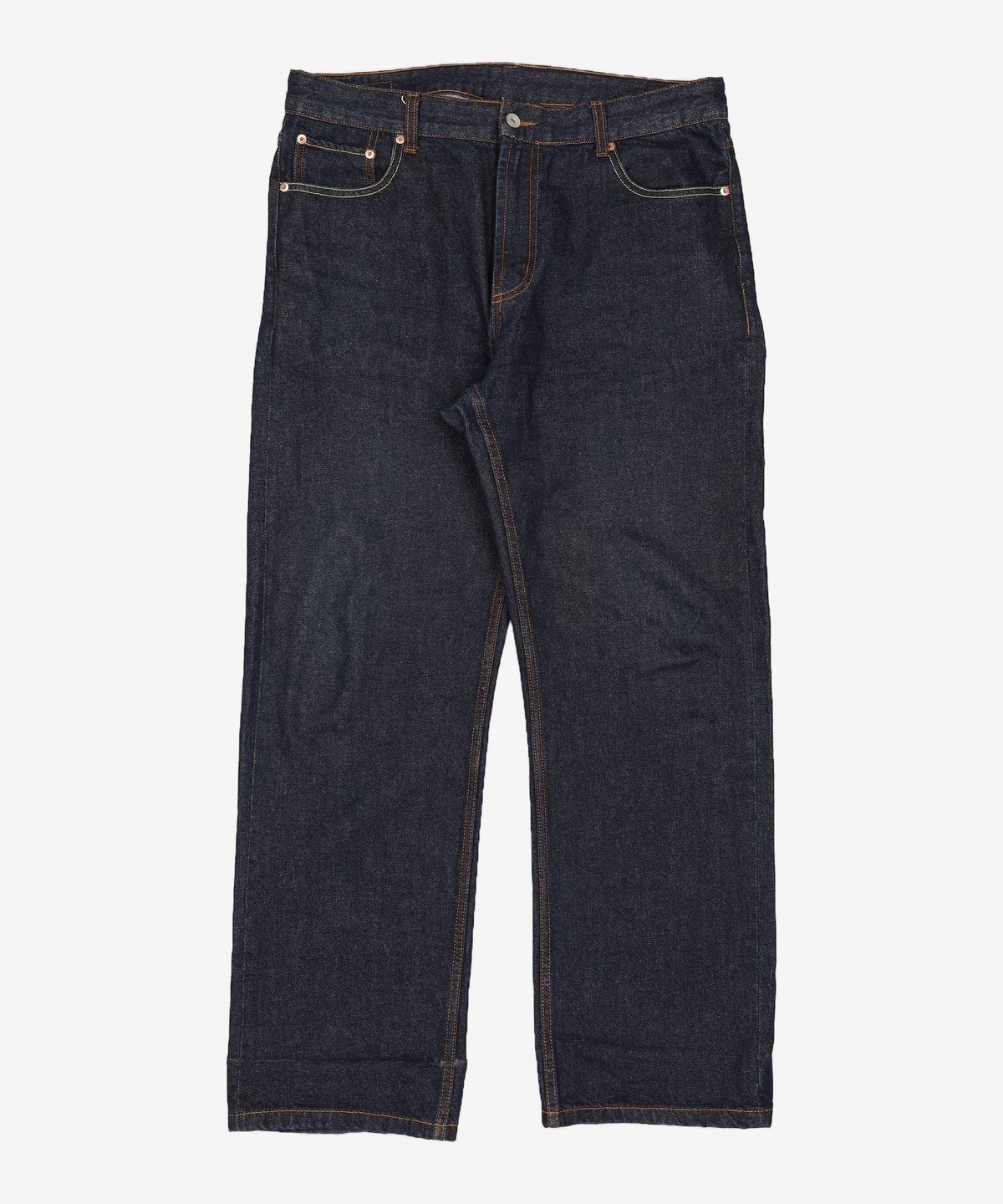 유니폼브릿지(UNIFORM BRIDGE) 5p denim pants 12oz one washed XL
