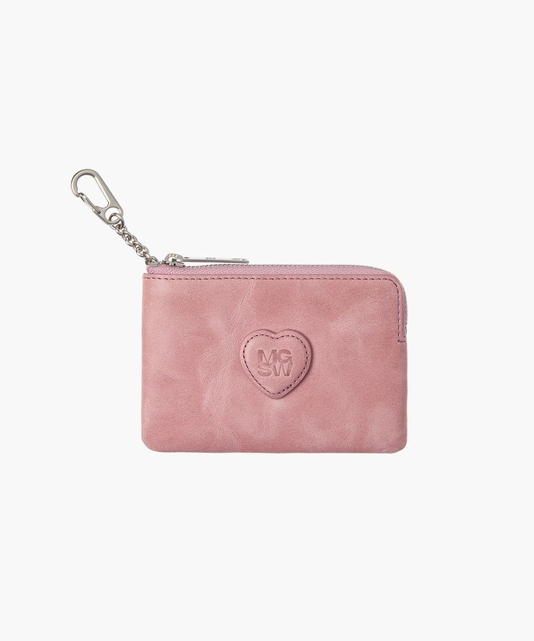 HEART ZIPPER WALLET_5colors
