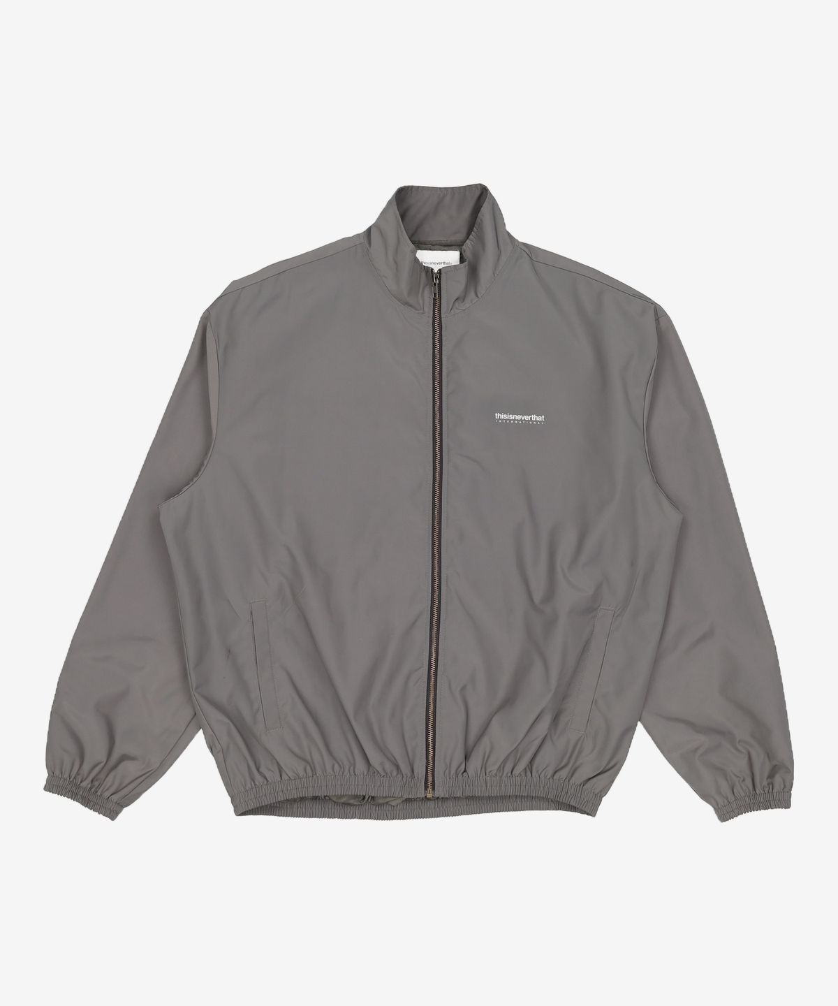 디스이즈네버댓(THISISNEVERTHAT) (SS22) INTL. Team Jacket Charcoal XL