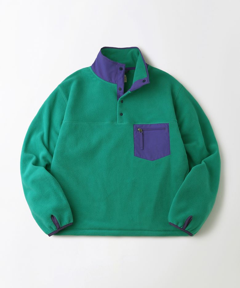 VINTAGE FLEECE PULLOVER_TURQUOISE