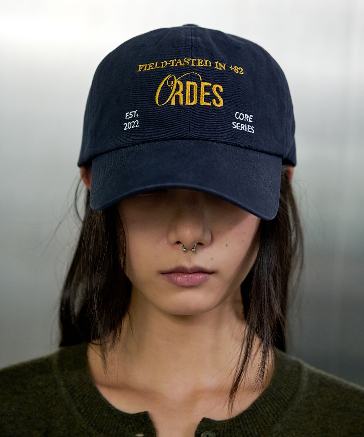 오데스(ORDES) VINTAGE CLASSIC CAP - NAVY