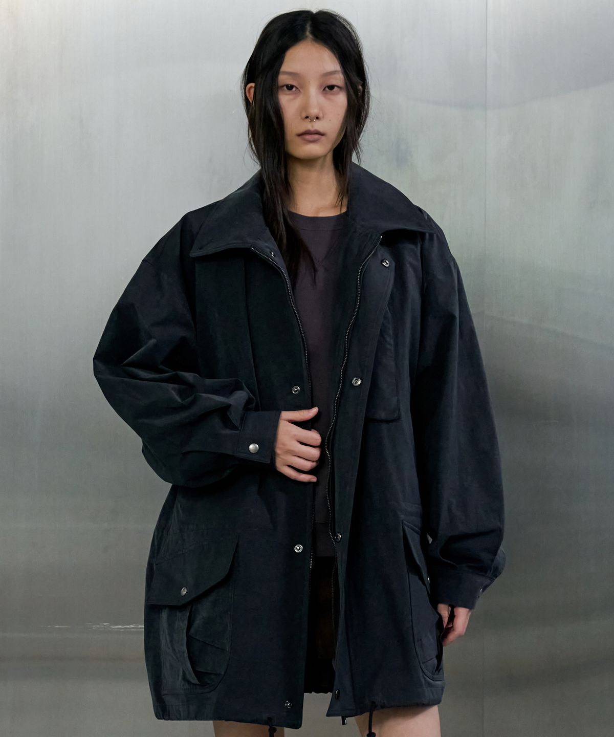 오데스(ORDES) 90S VTG FIELD COTTON JACKET - NAVY