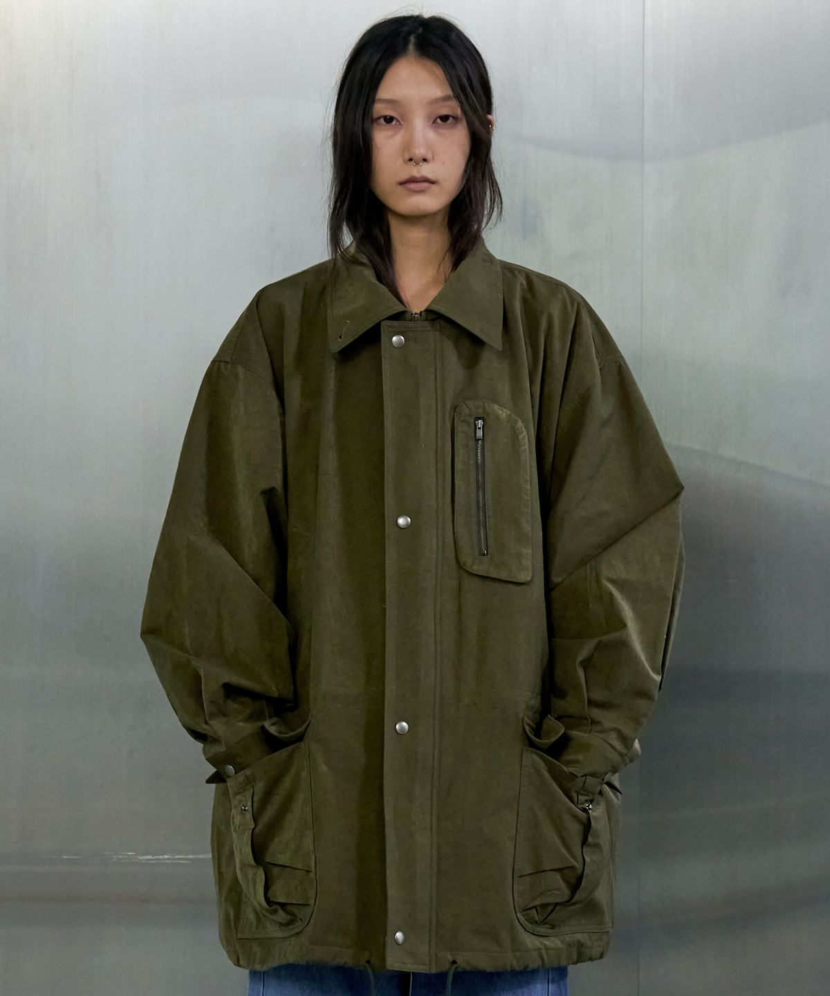 오데스(ORDES) 90S VTG FIELD COTTON JACKET - KHAKI