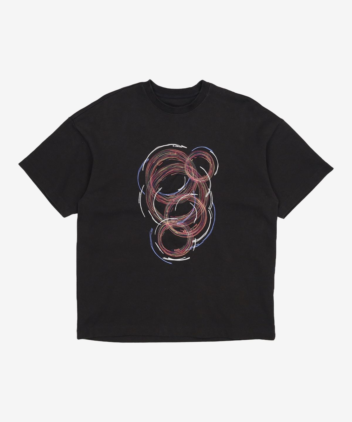 메종미네드(MAISON MINED) INFINITY CRAFT HALF T BLACK S