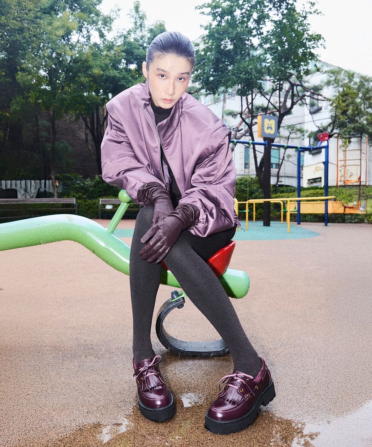 슈콤마보니(SUECOMMA BONNIE) Anchor loafer(wine)_DG1DA26513WIN