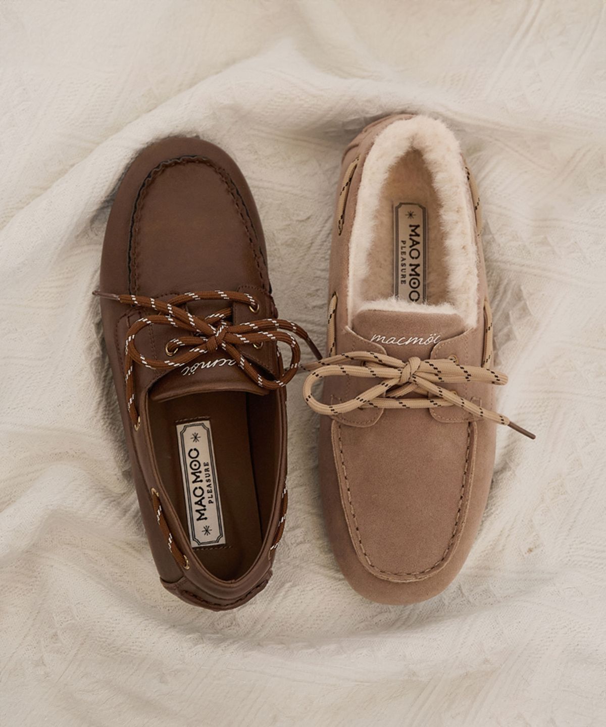 마크모크(MAC MOC) Boneta 보네타 슈레이스 보트 로퍼_4colors