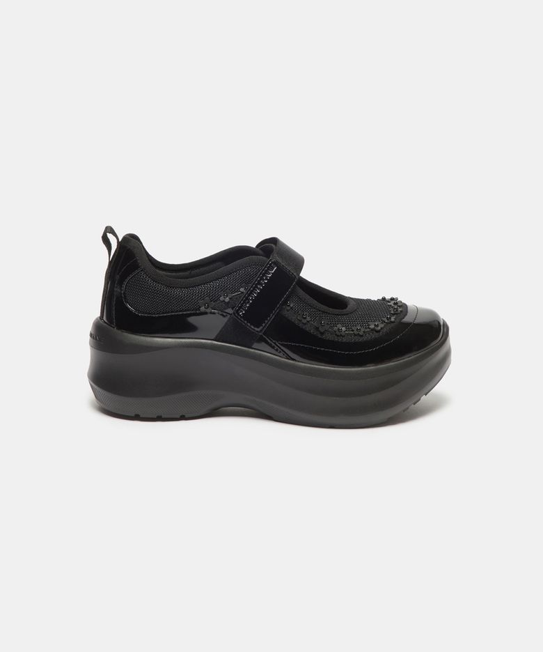 Floral maryjane sneakers(black)_DG4DA26507BLK