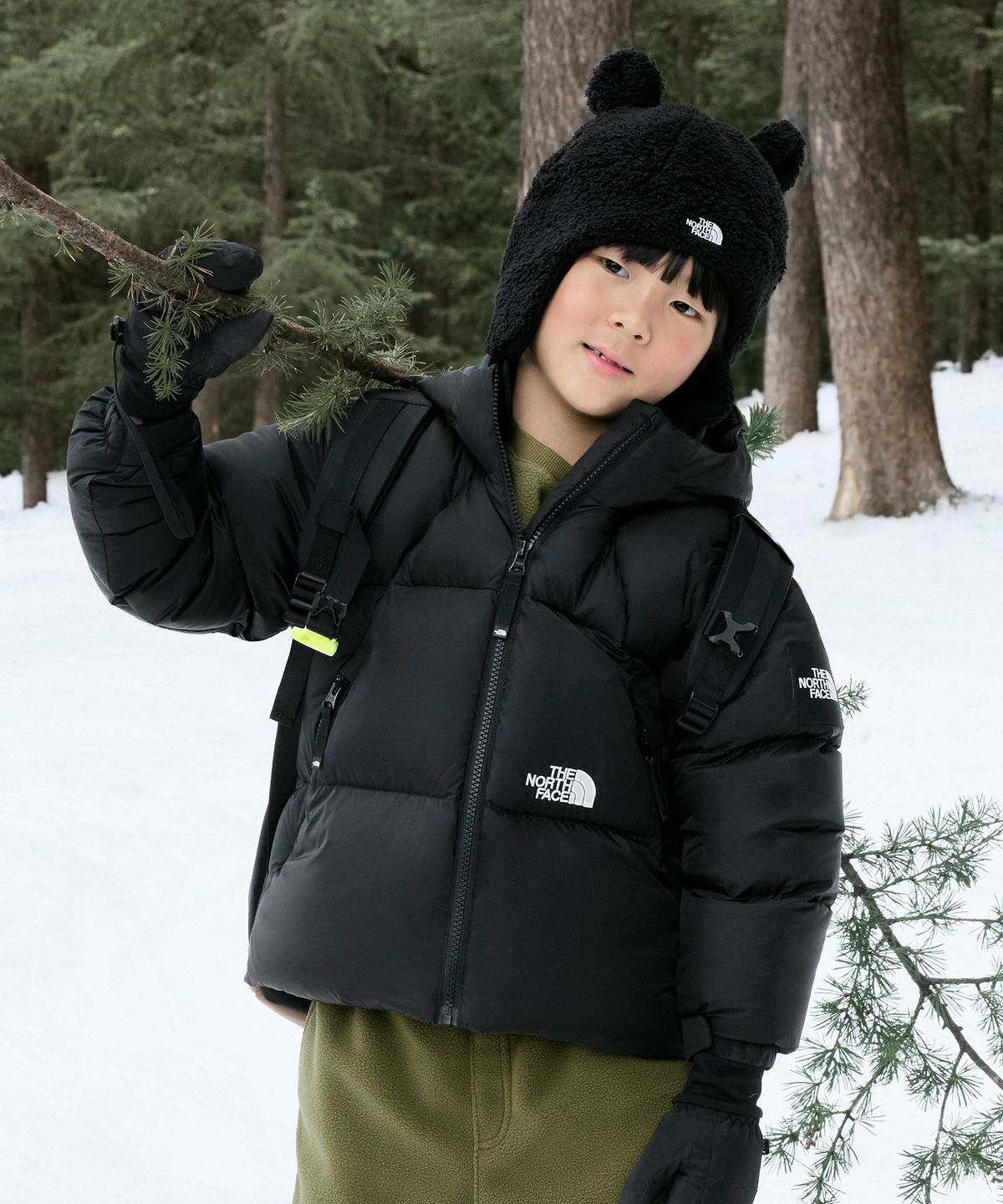노스페이스 키즈(THE NORTH FACE KIDS) 키즈 프로젝트 다운 자켓 NJ1DS54S_BLK