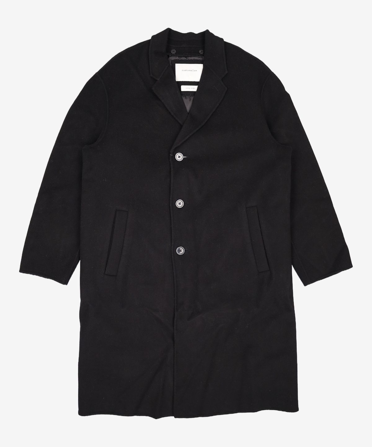 커스텀멜로우(CUSTOMELLOW) alvin long single coat_CWCAW22601BRX 100