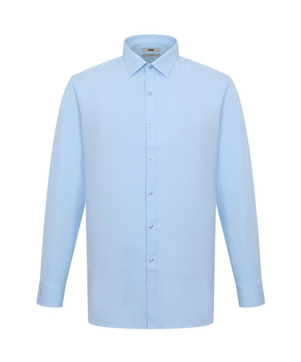 닥스셔츠(DAKS SHIRTS) 노케어 레이온혼방 솔리드 셔츠 슬림핏 블루_DMA3SHDL301B1
