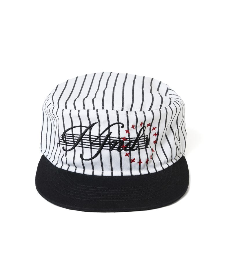 Music Score Pillbox Cap - White