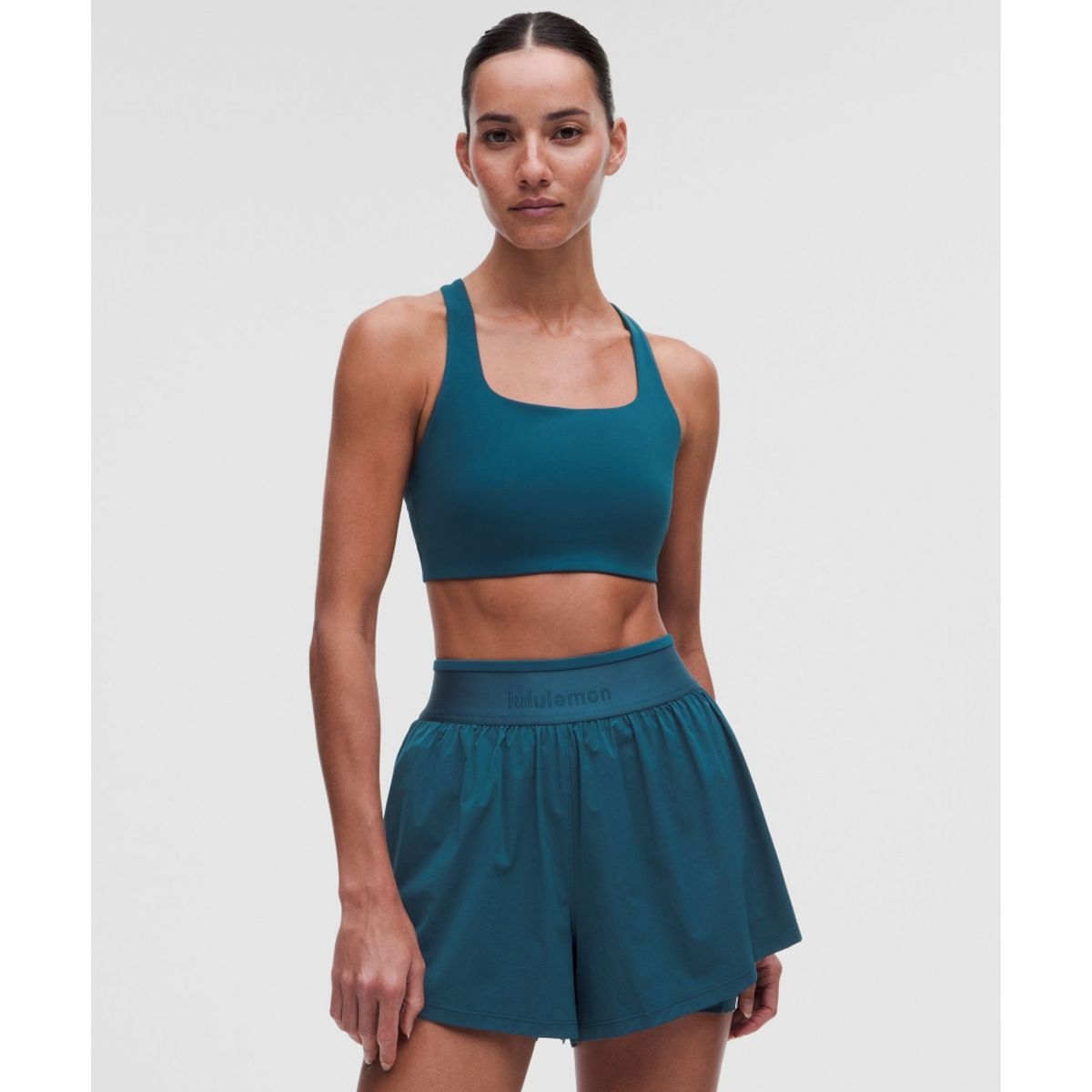 룰루레몬(LULULEMON) 올타임 히어로 스포츠 브라 *미디엄 서포트, B C컵  REMA