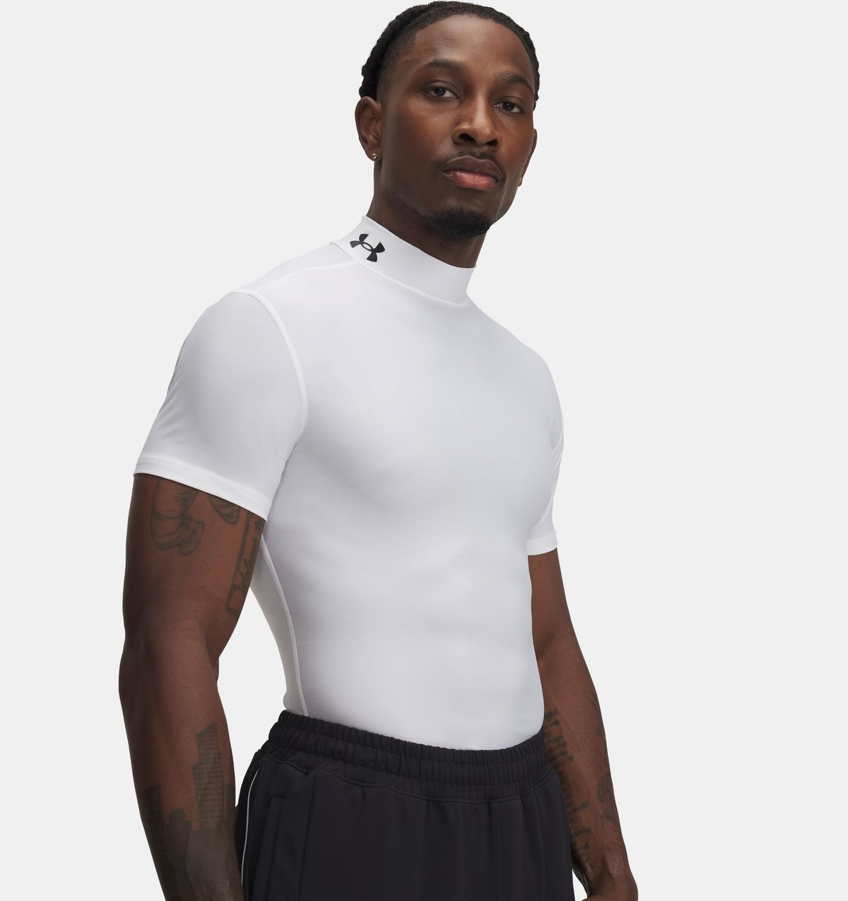 언더아머(UNDERARMOUR) 남성 히트기어 OG 컴프레션 모크 반팔1390098-100